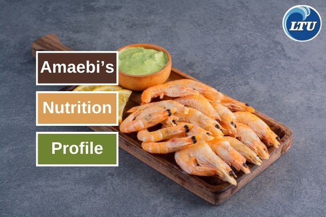 These are Amaebi’s Important Nutritional Profile 